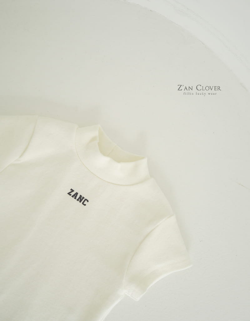 Zan Clover - Korean Children Fashion - #littlefashionista - ZANC Half Turtleneck Tee - 4