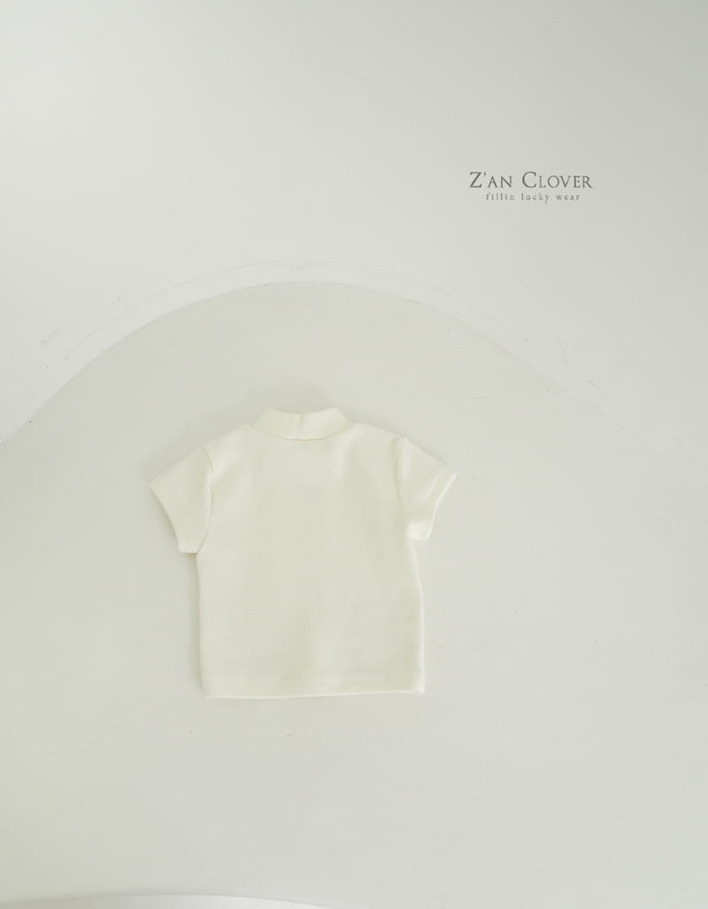 Zan Clover - Korean Children Fashion - #minifashionista - ZANC Half Turtleneck Tee - 5