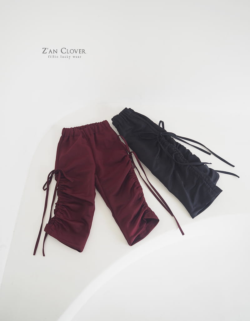 Zan Clover - Korean Children Fashion - #prettylittlegirls - Street String pants - 5