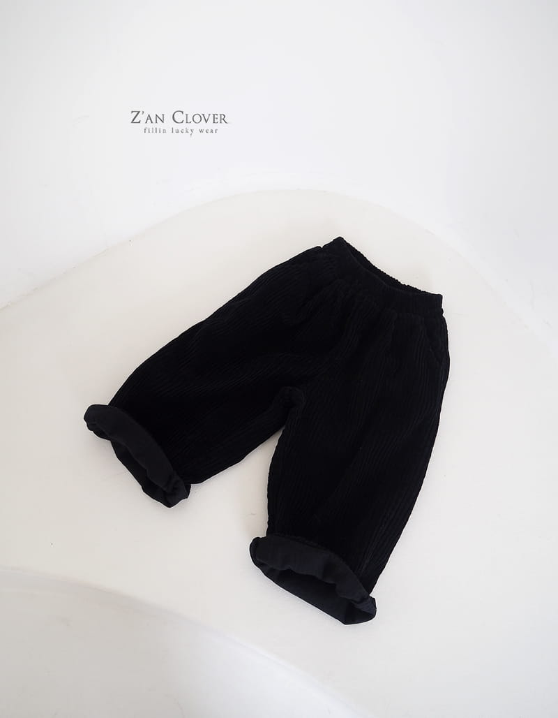 Zan Clover - Korean Children Fashion - #prettylittlegirls - Rib Loose Pants - 3