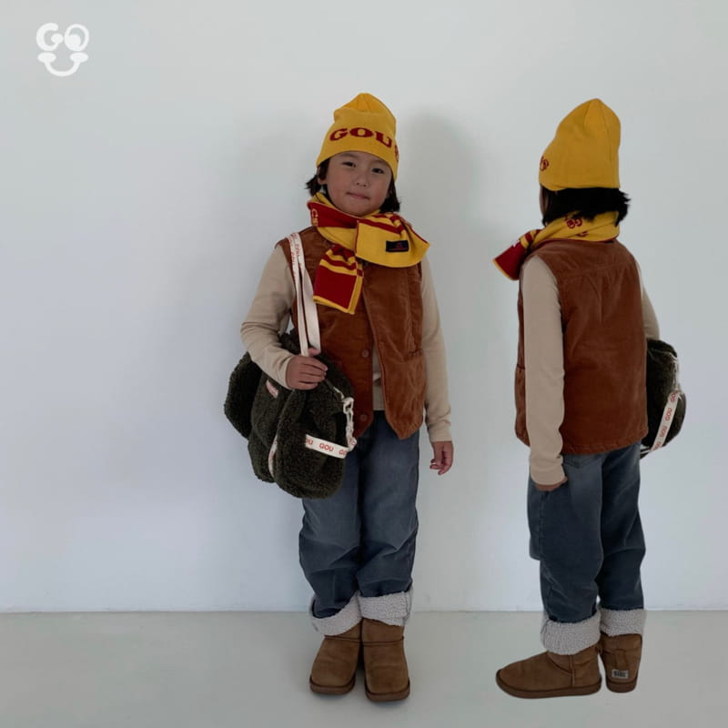 go;u - Korean Children Fashion - #Kfashion4kids - So Cold Jeans Black with Mom - 5