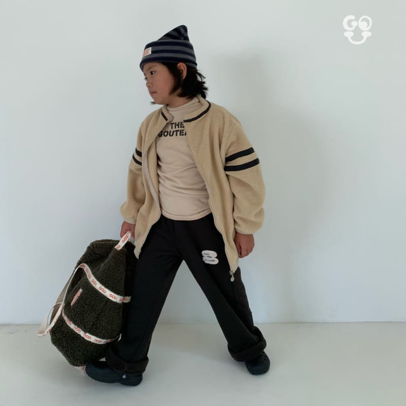 go;u - Korean Children Fashion - #Kfashion4kids - Tultul Zip-up