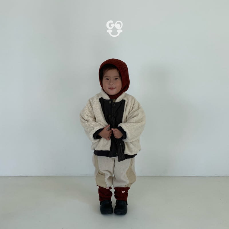 go;u - Korean Children Fashion - #childrensboutique - Vanilla Baraclava with Mom - 2