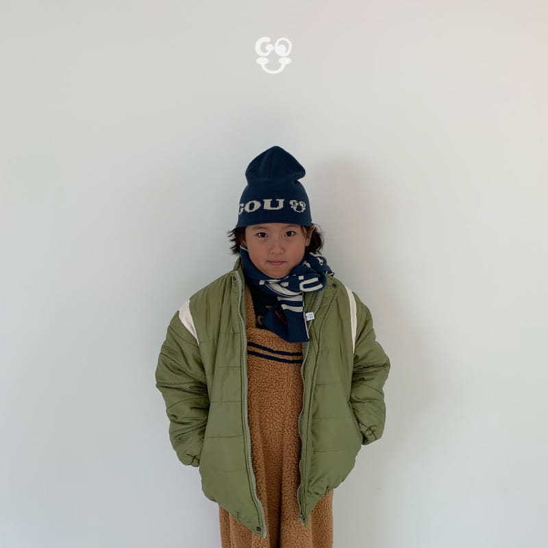 go;u - Korean Children Fashion - #childrensboutique - Lion Dungarees  - 5