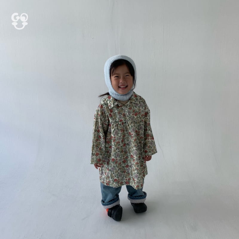 go;u - Korean Children Fashion - #designkidswear - Snow Flower One-piece - 8