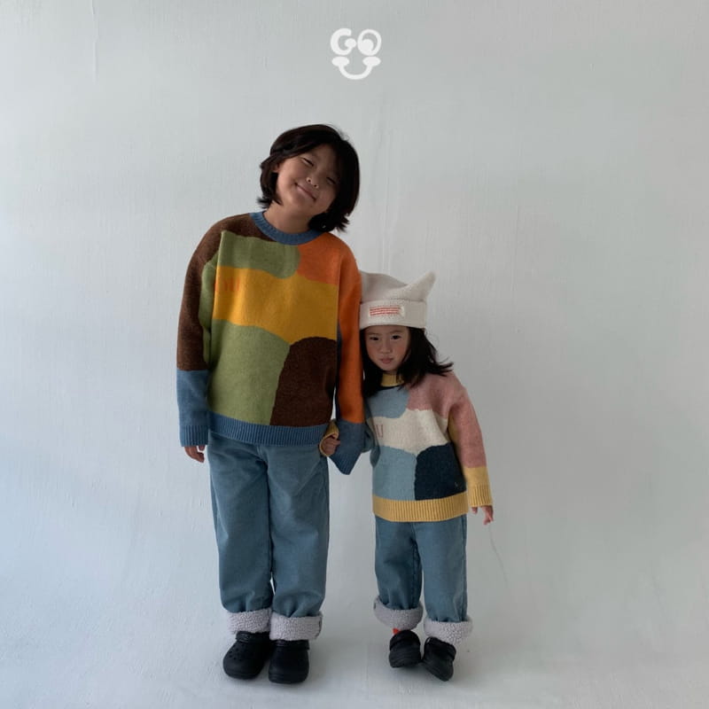 go;u - Korean Children Fashion - #designkidswear - Cloud Knit Tee with Mom - 12