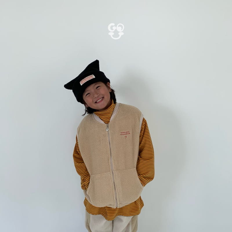 go;u - Korean Children Fashion - #kidsshorts - Right Now Vest - 6