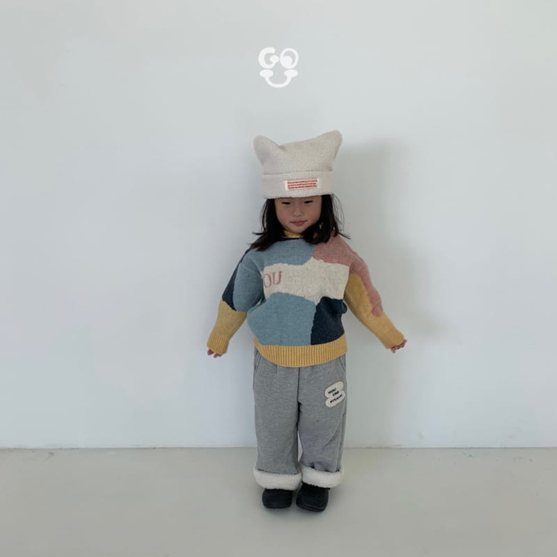 go;u - Korean Children Fashion - #kidsshorts - Cloud Knit Tee with Mom