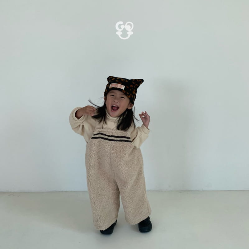 go;u - Korean Children Fashion - #kidzfashiontrend - Lion Dungarees  - 11