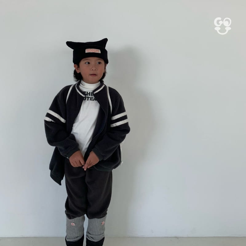 go;u - Korean Children Fashion - #littlefashionista - Vanila Warmer with Mom - 11