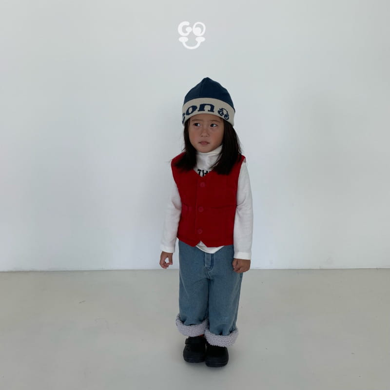 go;u - Korean Children Fashion - #littlefashionista - Setro Vest - 8