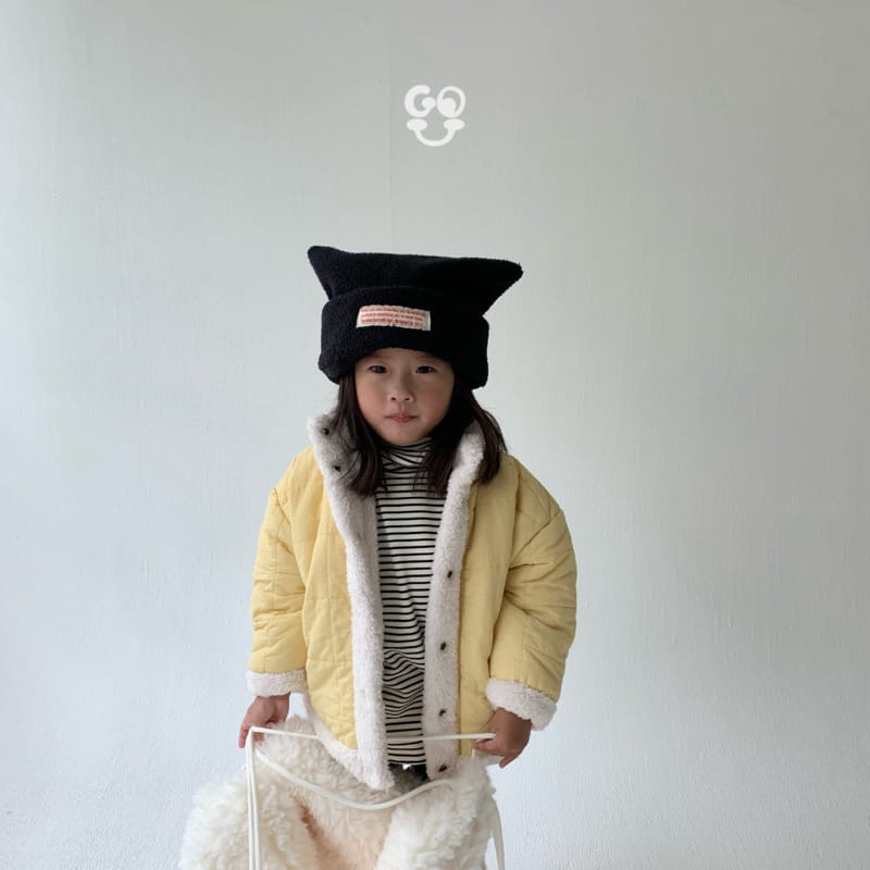 go;u - Korean Children Fashion - #littlefashionista - Dda Dda Turtleneck Tee - 4