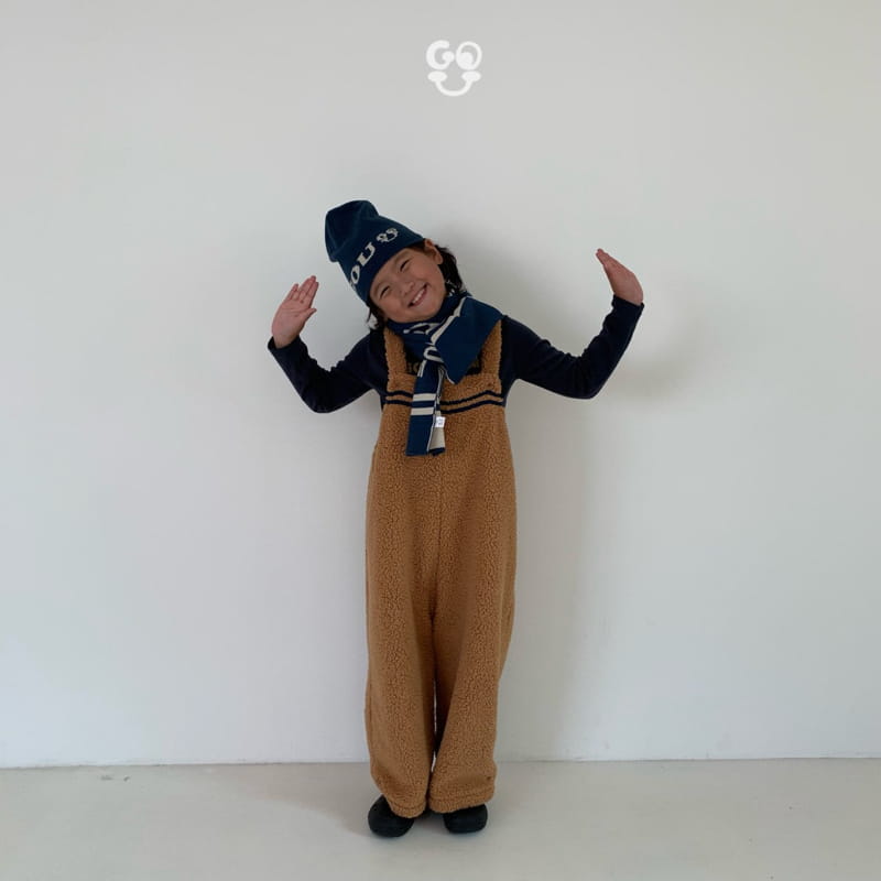 go;u - Korean Children Fashion - #minifashionista - Lion Dungarees 