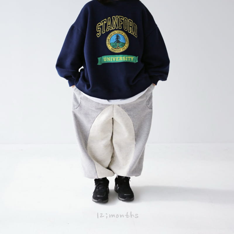 12 Month - Korean Children Fashion - #Kfashion4kids - Stanford Sweatshirt - 12