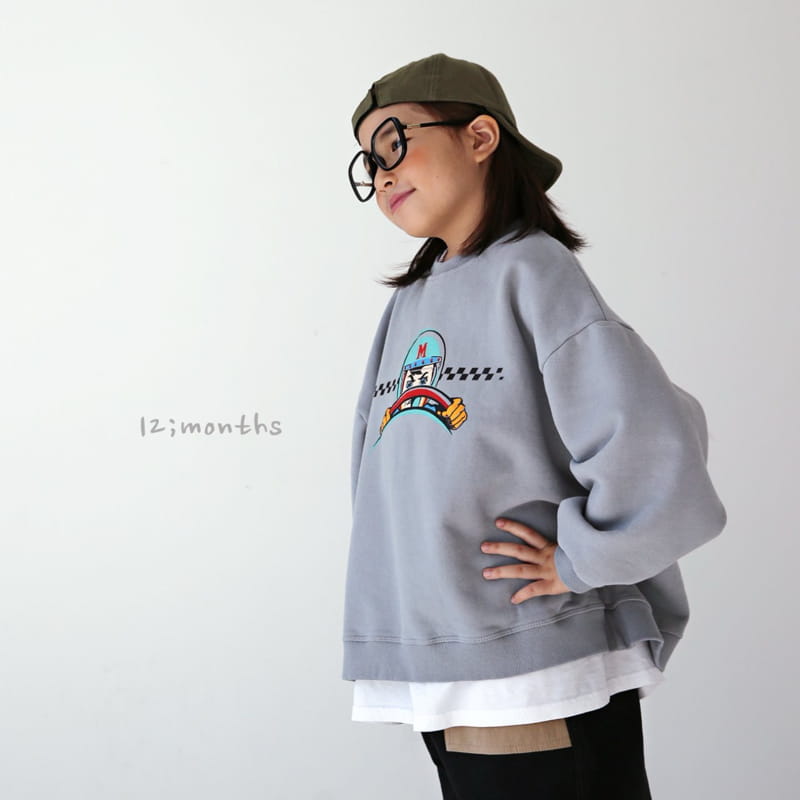 12 Month - Korean Children Fashion - #designkidswear - Speed Sweatshirt - 10