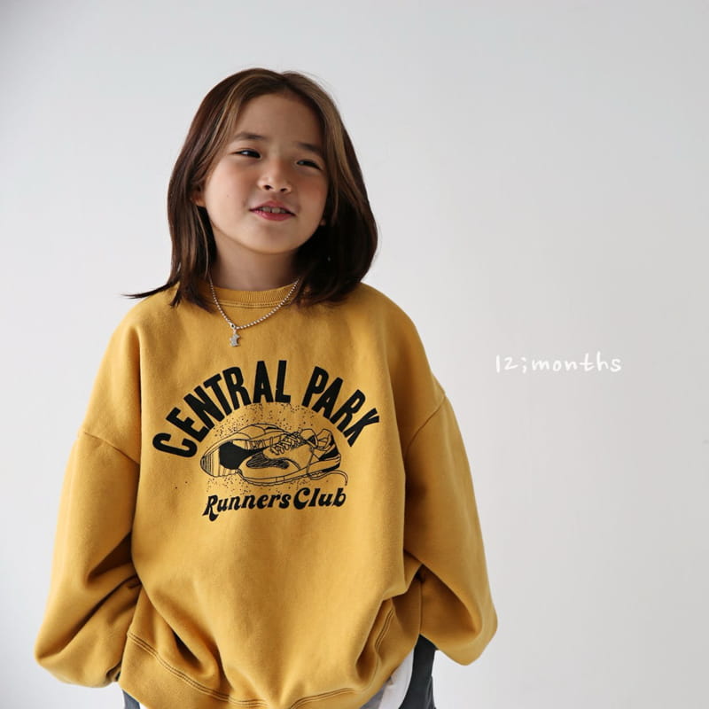 12 Month - Korean Children Fashion - #discoveringself - Running Sweatshirt - 12