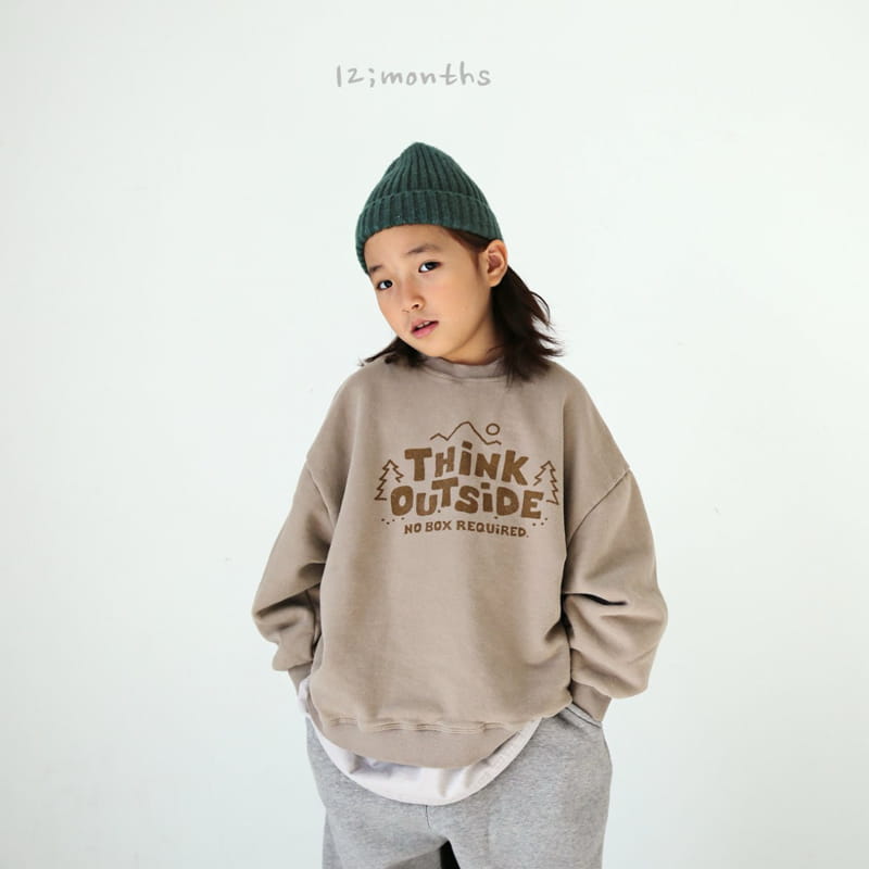 12 Month - Korean Children Fashion - #kidsshorts - Think Sweatshirt - 8