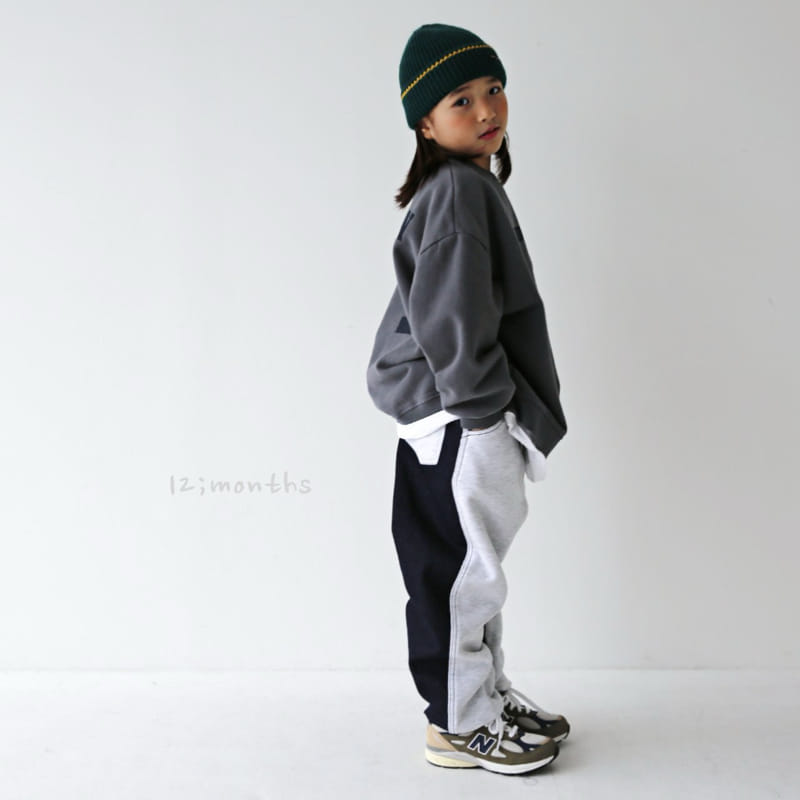 12 Month - Korean Children Fashion - #kidsstore - Michigan Sweatshirt - 12