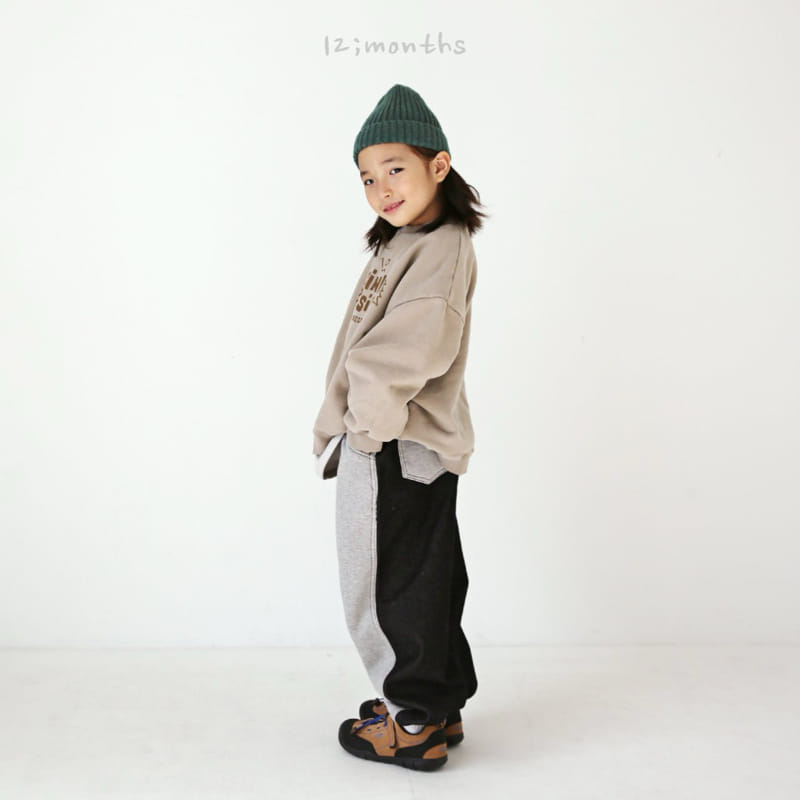 12 Month - Korean Children Fashion - #littlefashionista - Think Sweatshirt - 12