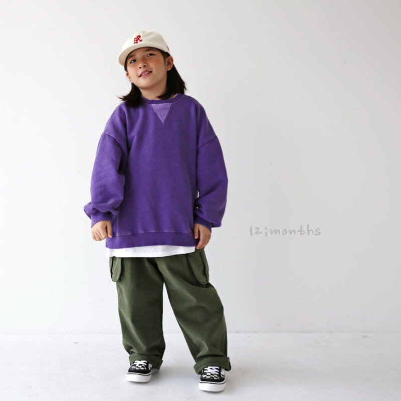 12 Month - Korean Children Fashion - #stylishchildhood - Round Cargo Pants - 12