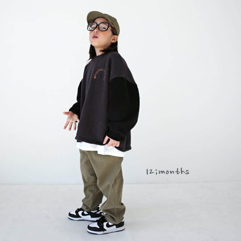12 Month - Korean Children Fashion - #stylishchildhood - wolf Tee - 9