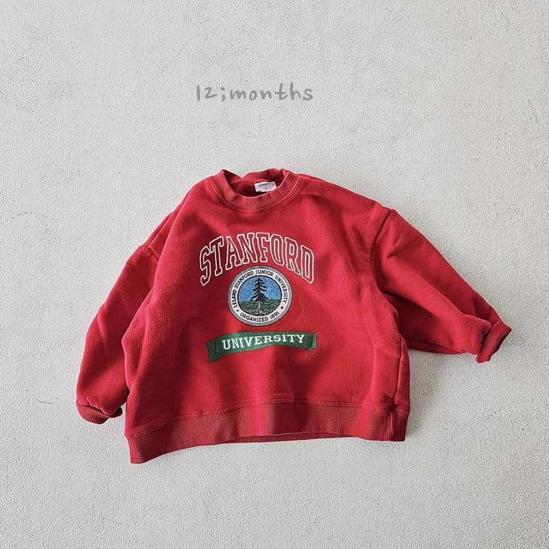 12 Month - Korean Children Fashion - #todddlerfashion - Stanford Sweatshirt
