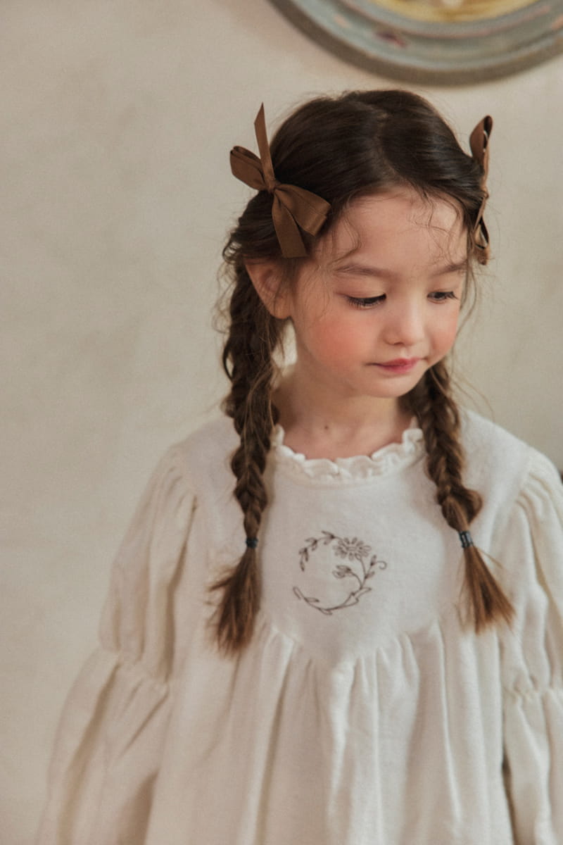 A-Market - Korean Children Fashion - #kidzfashiontrend - Princess Flower One-piece - 4