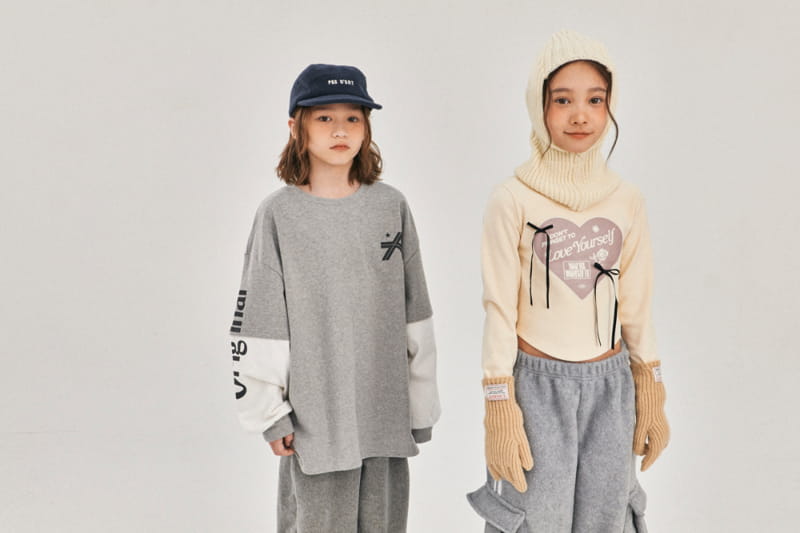 A-Market - Korean Children Fashion - #childofig - Ribbon Crop Tee - 8