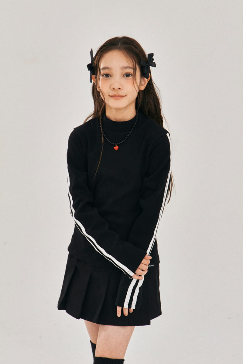 A-Market - Korean Children Fashion - #stylishchildhood - 08 Half Turtleneck Tee - 4