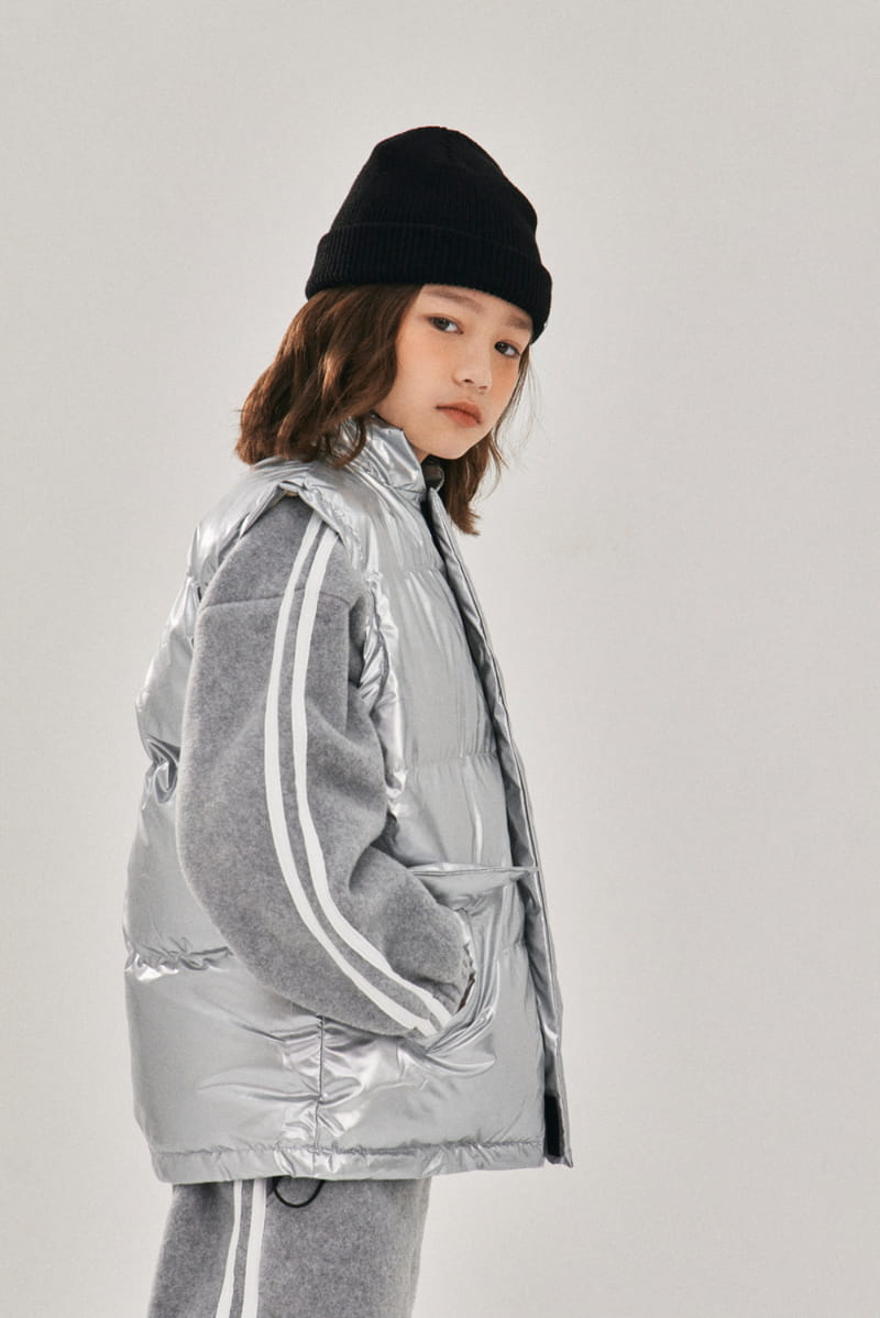 A-Market - Korean Children Fashion - #prettylittlegirls - Light Padding Vest - 4