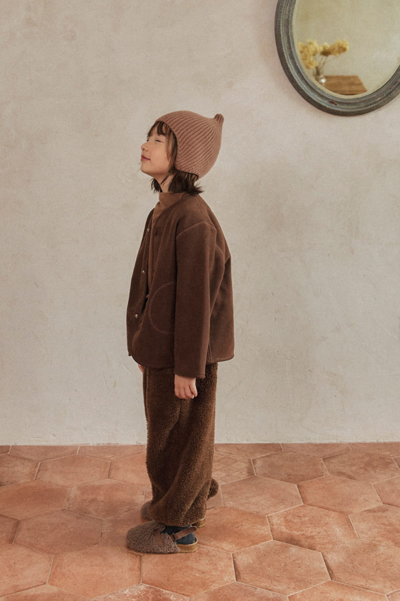 A-Market - Korean Children Fashion - #childofig - Boa Pants - 3