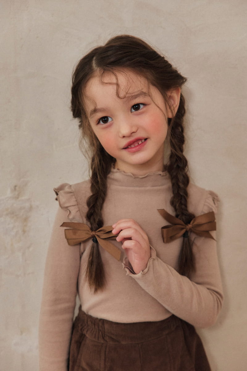 A-Market - Korean Children Fashion - #childofig - Dubble Ribbon Hairpin - 12