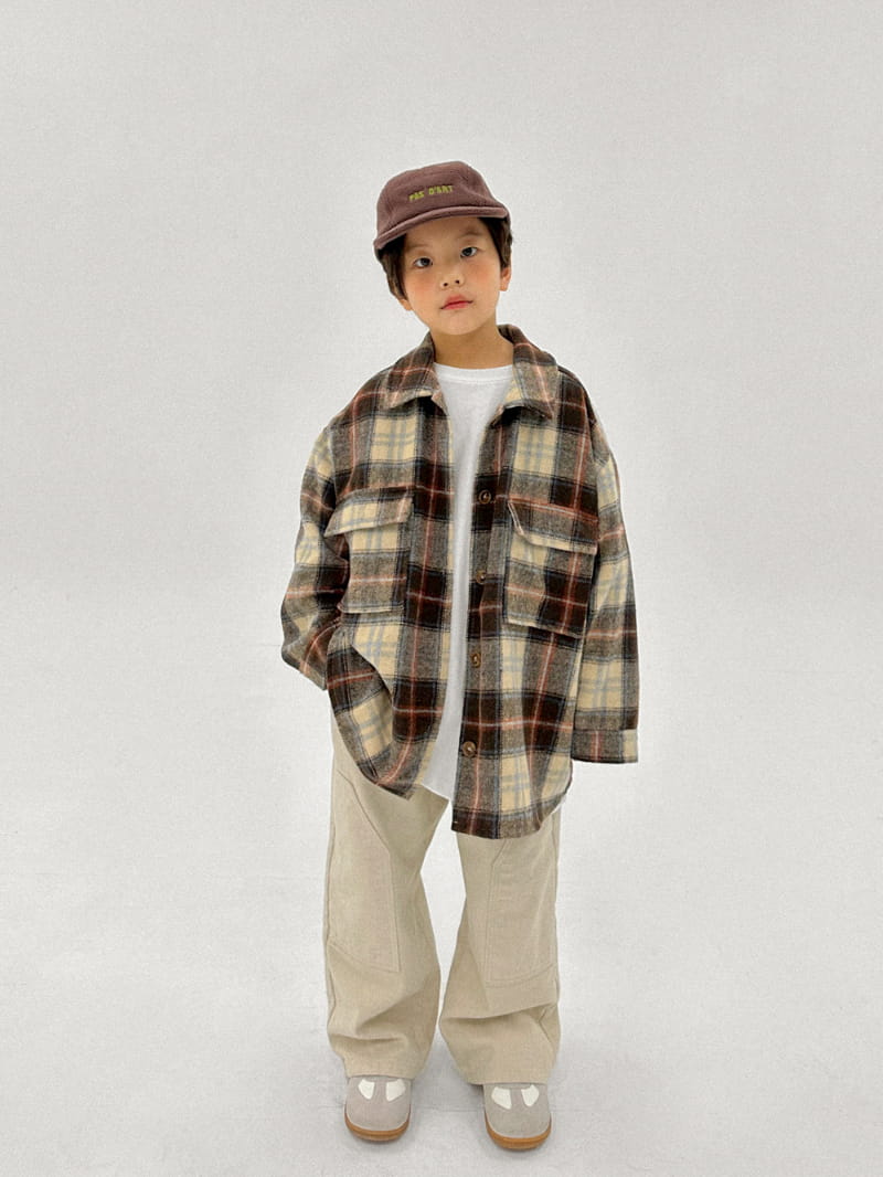 A-Market - Korean Children Fashion - #childofig - Bio Overfit Shirt - 12