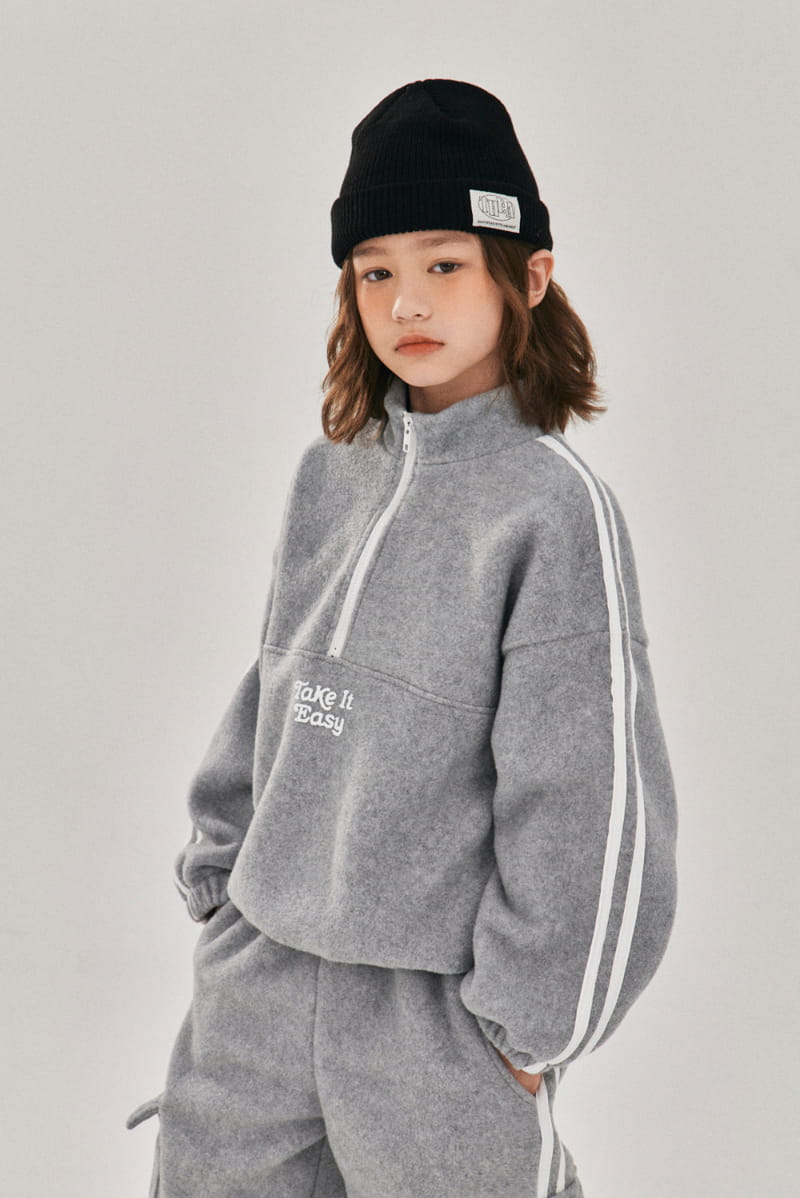 A-Market - Korean Children Fashion - #childrensboutique - Easy Fleece Anorak - 8