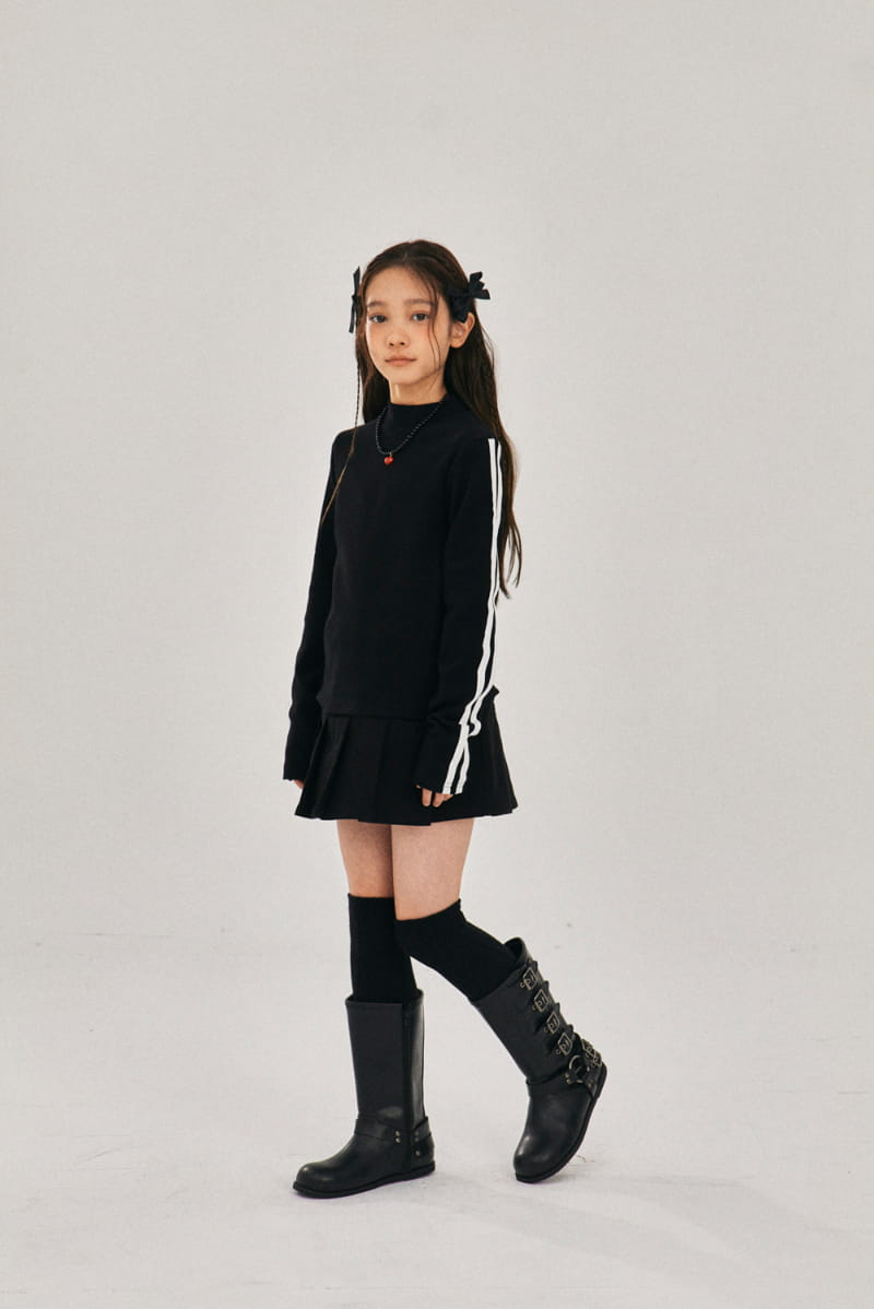 A-Market - Korean Children Fashion - #childrensboutique - 08 Half Turtleneck Tee - 5