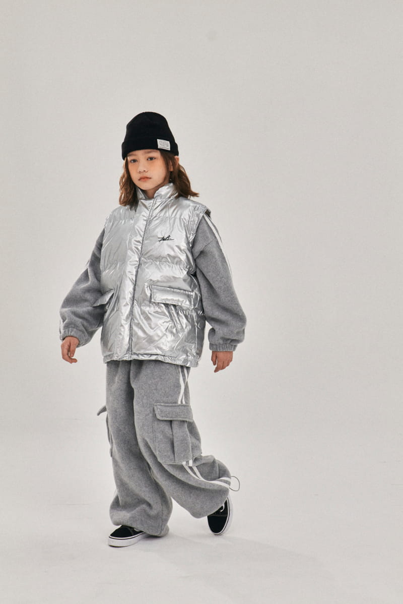 A-Market - Korean Children Fashion - #childrensboutique - Light Padding Vest - 6