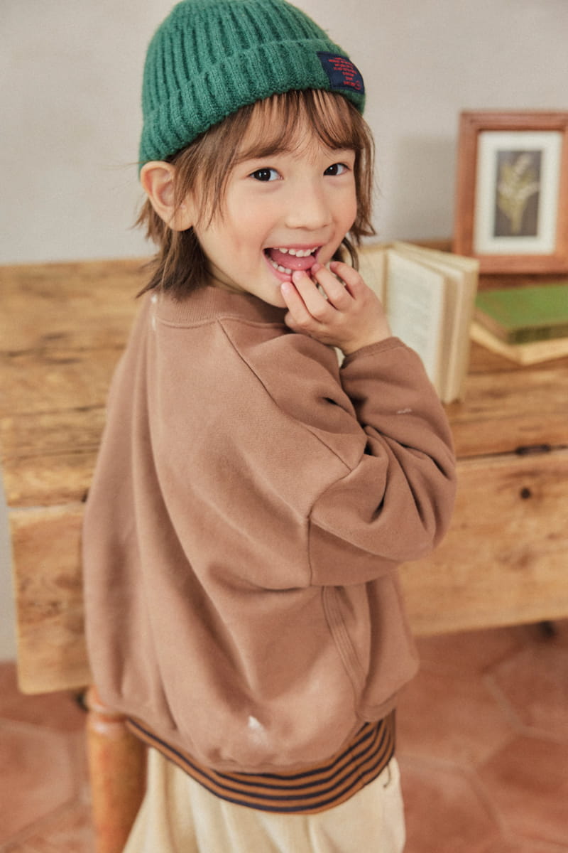 A-Market - Korean Children Fashion - #childrensboutique - Trutleneck Piping Sweatshirt - 7