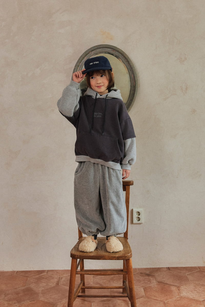 A-Market - Korean Children Fashion - #childrensboutique - Fleece Rib Pants - 3