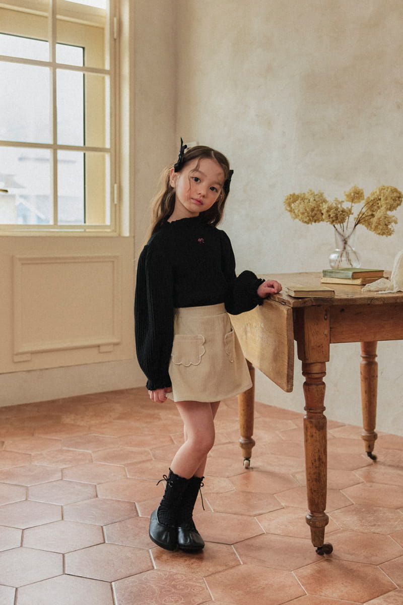 A-Market - Korean Children Fashion - #childrensboutique - Lomi Rib Skirt - 2