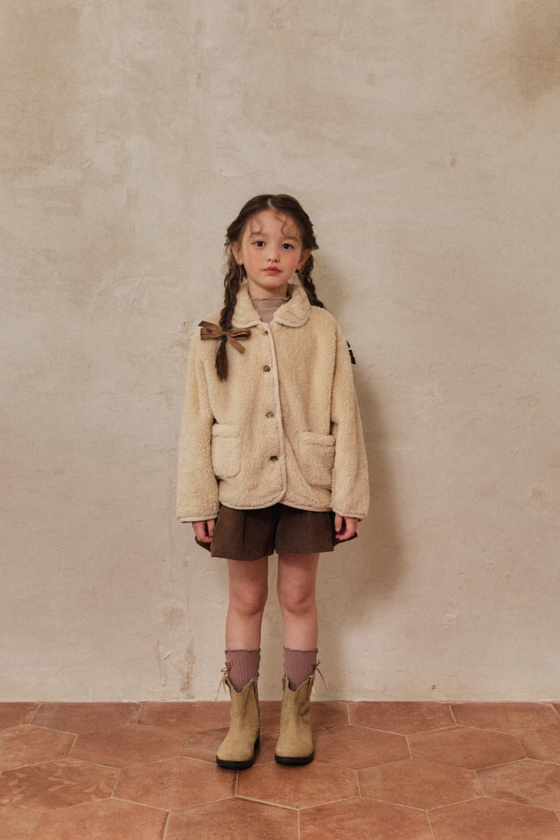 A-Market - Korean Children Fashion - #childrensboutique - Collar Fleece Jumper - 2