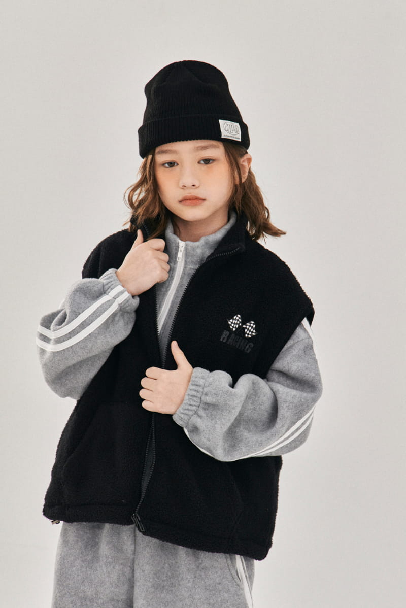 A-Market - Korean Children Fashion - #designkidswear - Lacing Vest - 5