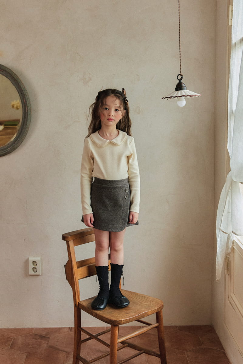 A-Market - Korean Children Fashion - #designkidswear - Toson Collar Tee - 10