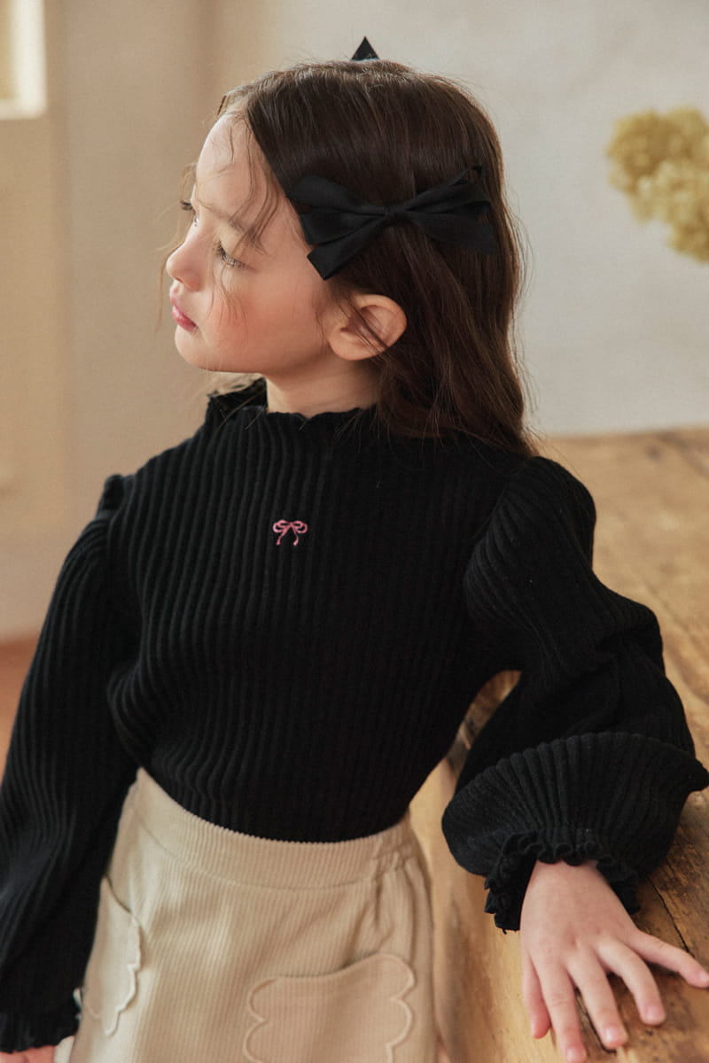 A-Market - Korean Children Fashion - #designkidswear - Dubble Ribbon Hairpin