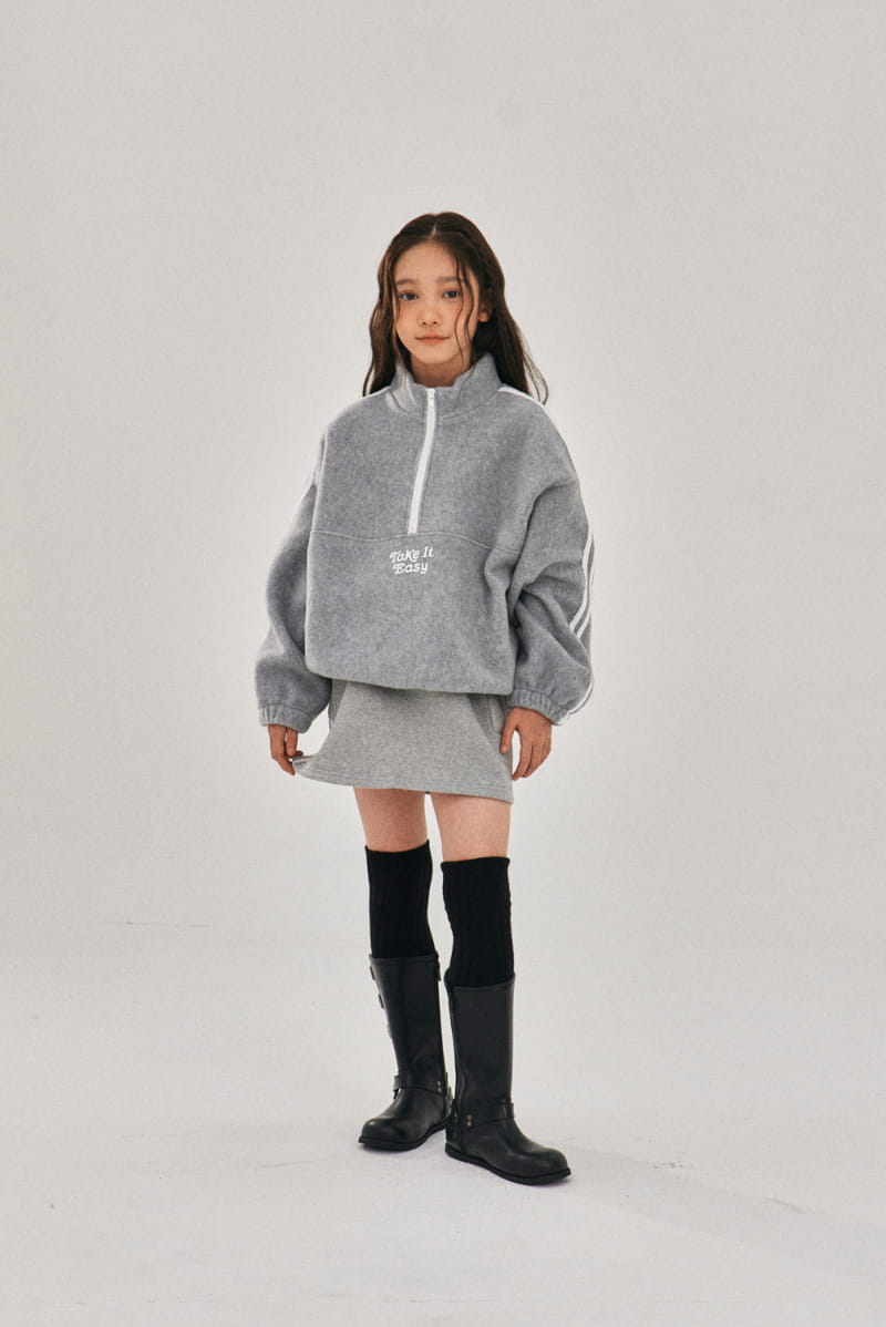 A-Market - Korean Children Fashion - #discoveringself - Easy Fleece Anorak - 10