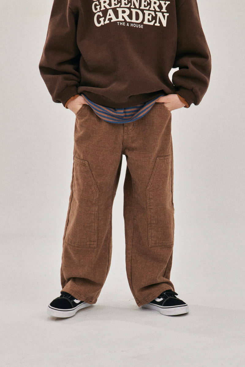 A-Market - Korean Children Fashion - #designkidswear - Ogak Peach Pants - 4