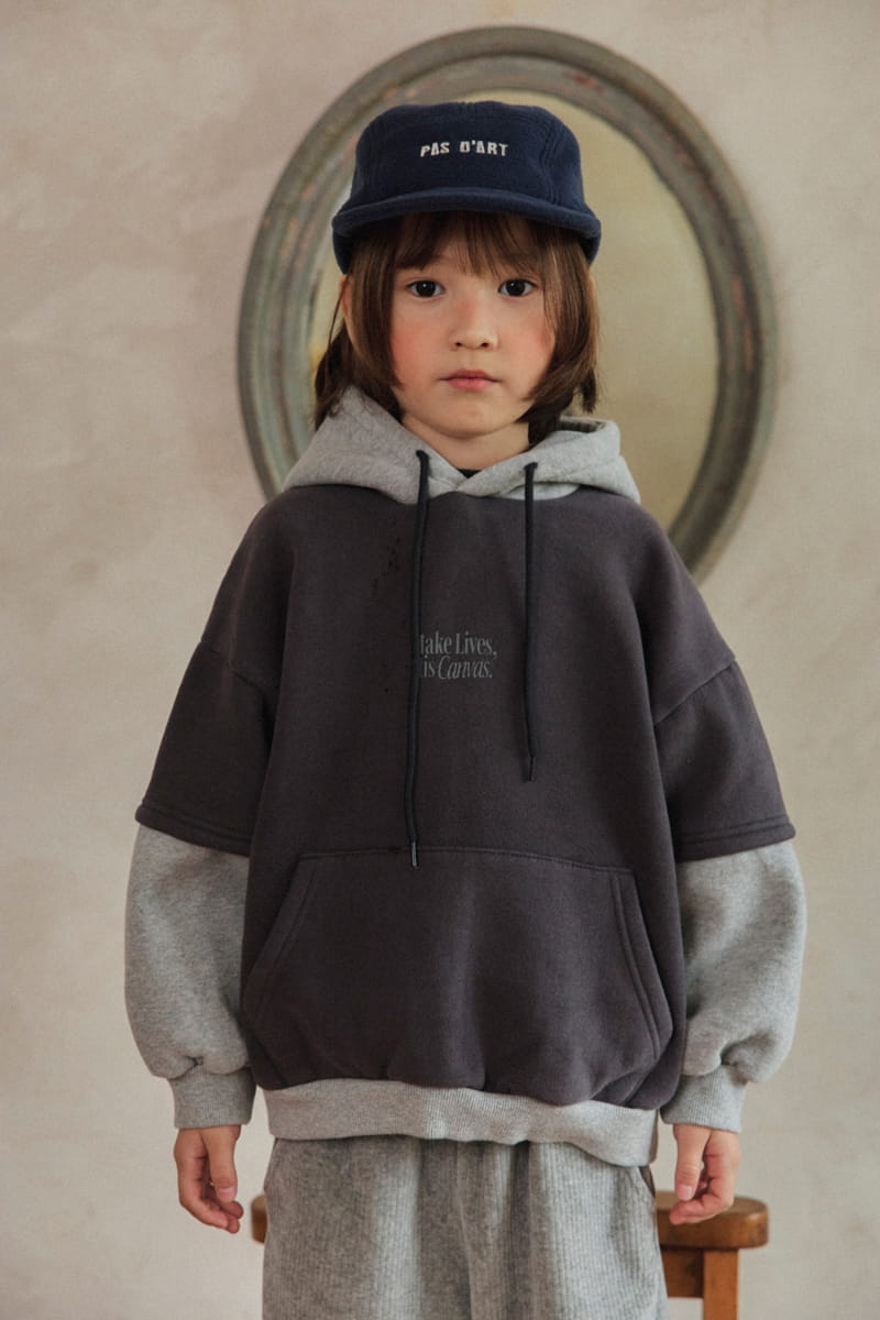 A-Market - Korean Children Fashion - #discoveringself - Make Color Hoody Tee - 9
