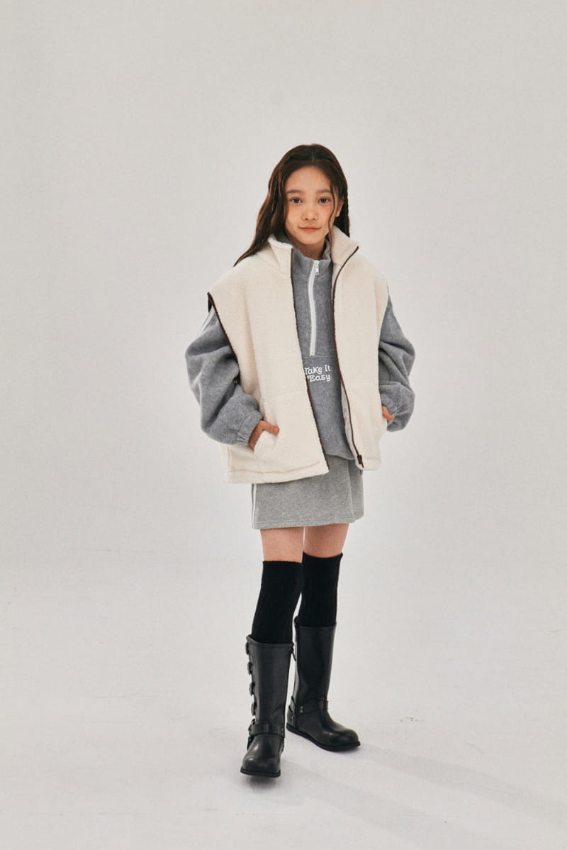 A-Market - Korean Children Fashion - #fashionkids - Tape Cargo Skirt - 10