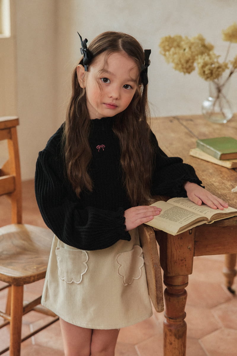 A-Market - Korean Children Fashion - #fashionkids - Lomi Rib Skirt - 5