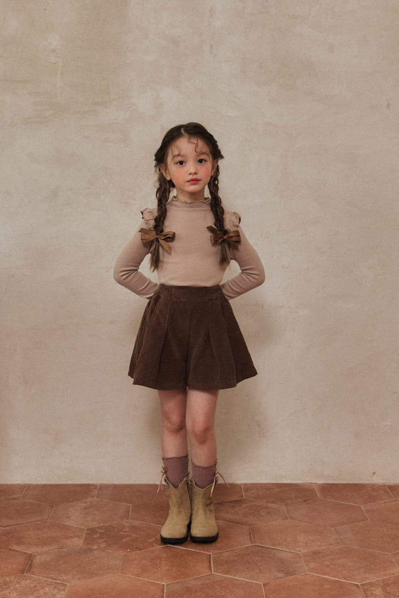 A-Market - Korean Children Fashion - #fashionkids - Ribbon Terry Socks - 12