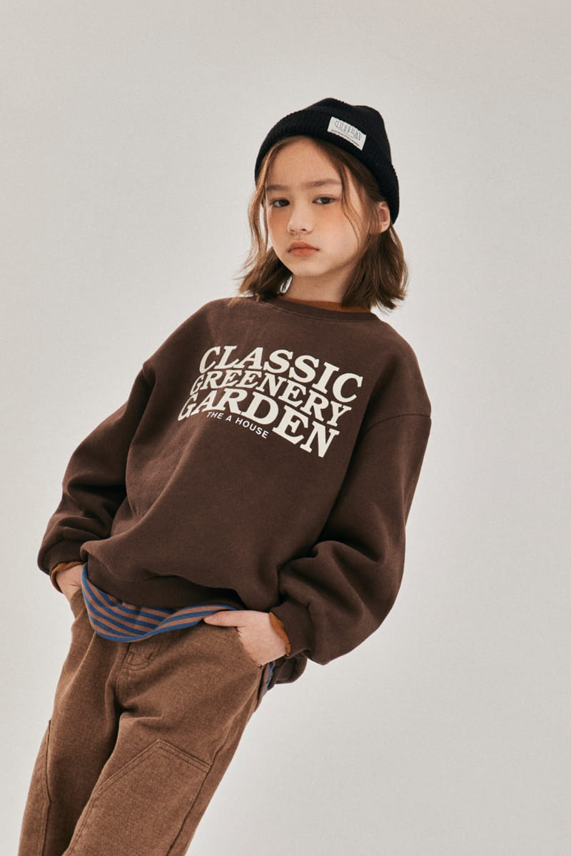 A-Market - Korean Children Fashion - #kidsshorts - Garden Sweatshirt - 10